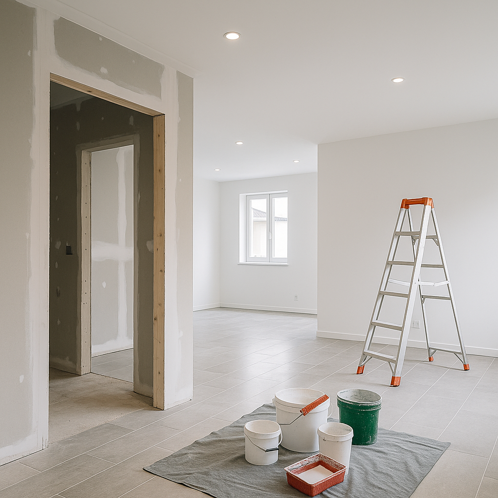Peinture, carrelage, faux plafond : les étapes clés d’une rénovation réussie à Metz, Thionville et Luxembourg