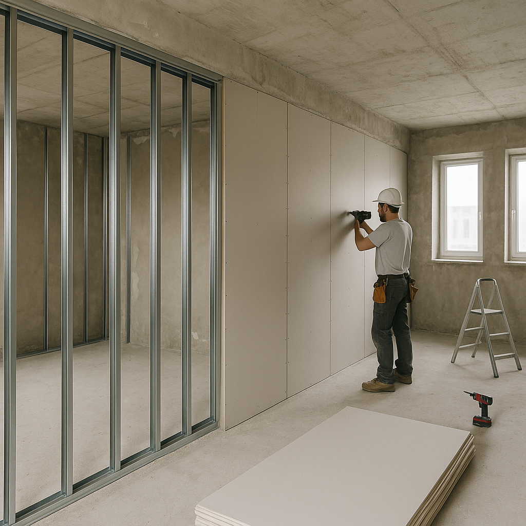 Plâtrerie moderne à Metz, Thionville et Luxembourg : au service de l’esthétique et du confort