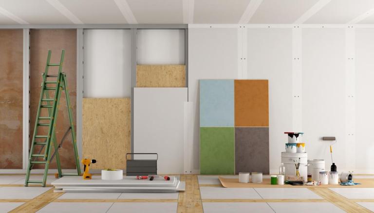 Travaux de plaquisterie à Metz, matériaux et techniques clés